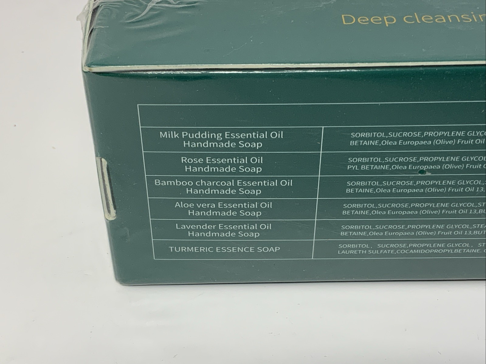 Sefralls Essential Oil Handmade Soap Set 6 Bars Deep Cleansing Long-Lasting