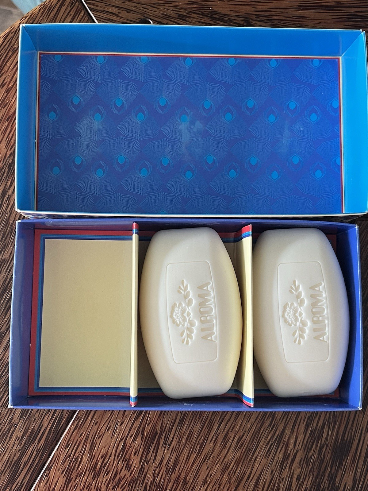 Lavender Aroma Aromatic Bar Soap Made in Portugal Gift 2 Soap Bars in Box