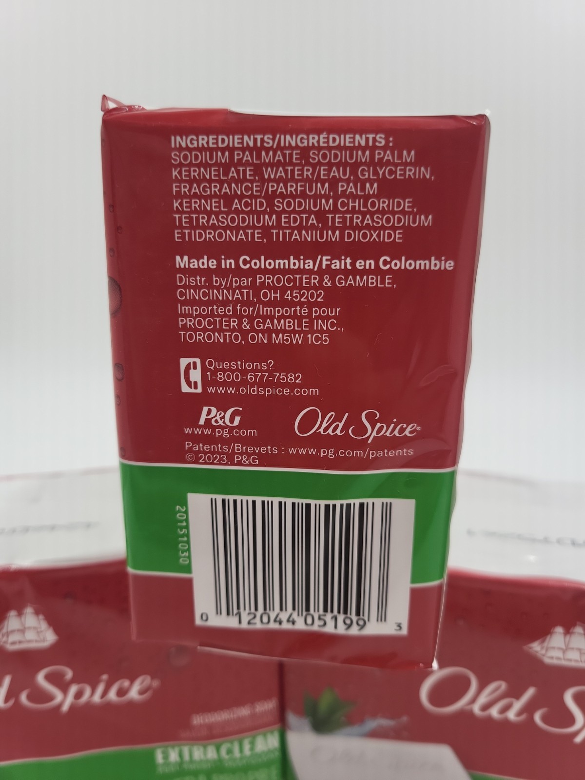 Lot Of 3 Packs Old Spice Deodorizing Bar Soap Extra Clean Fresh 3.17 oz. 12 Bars