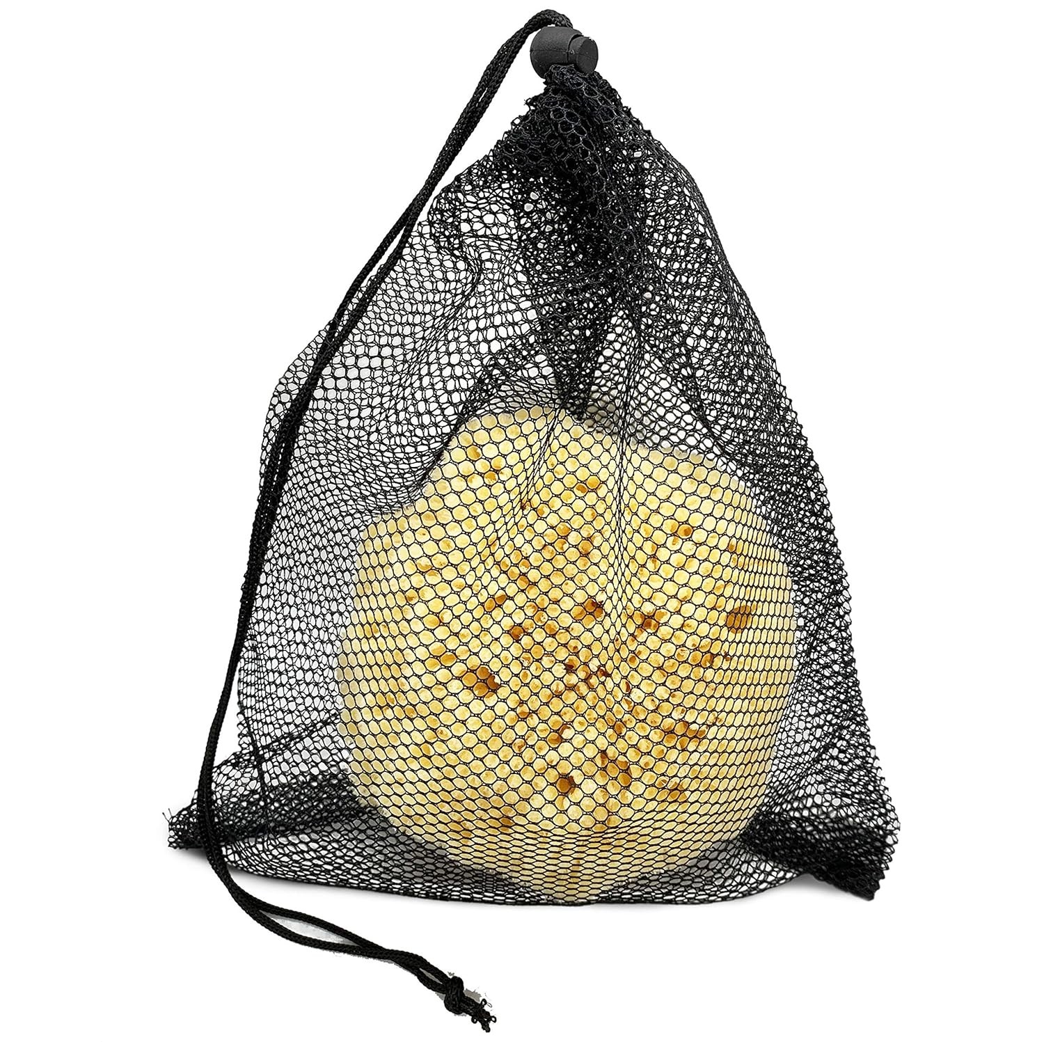 Real Sea Sponge for Men – Extra Large 6″-7″, Totally Natural, Kind on Black