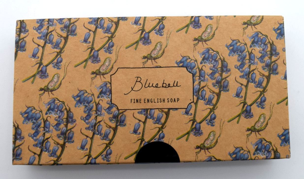Bluebell Fine English Soap – 2 bars @ 3 oz each – England – New – Sealed Box