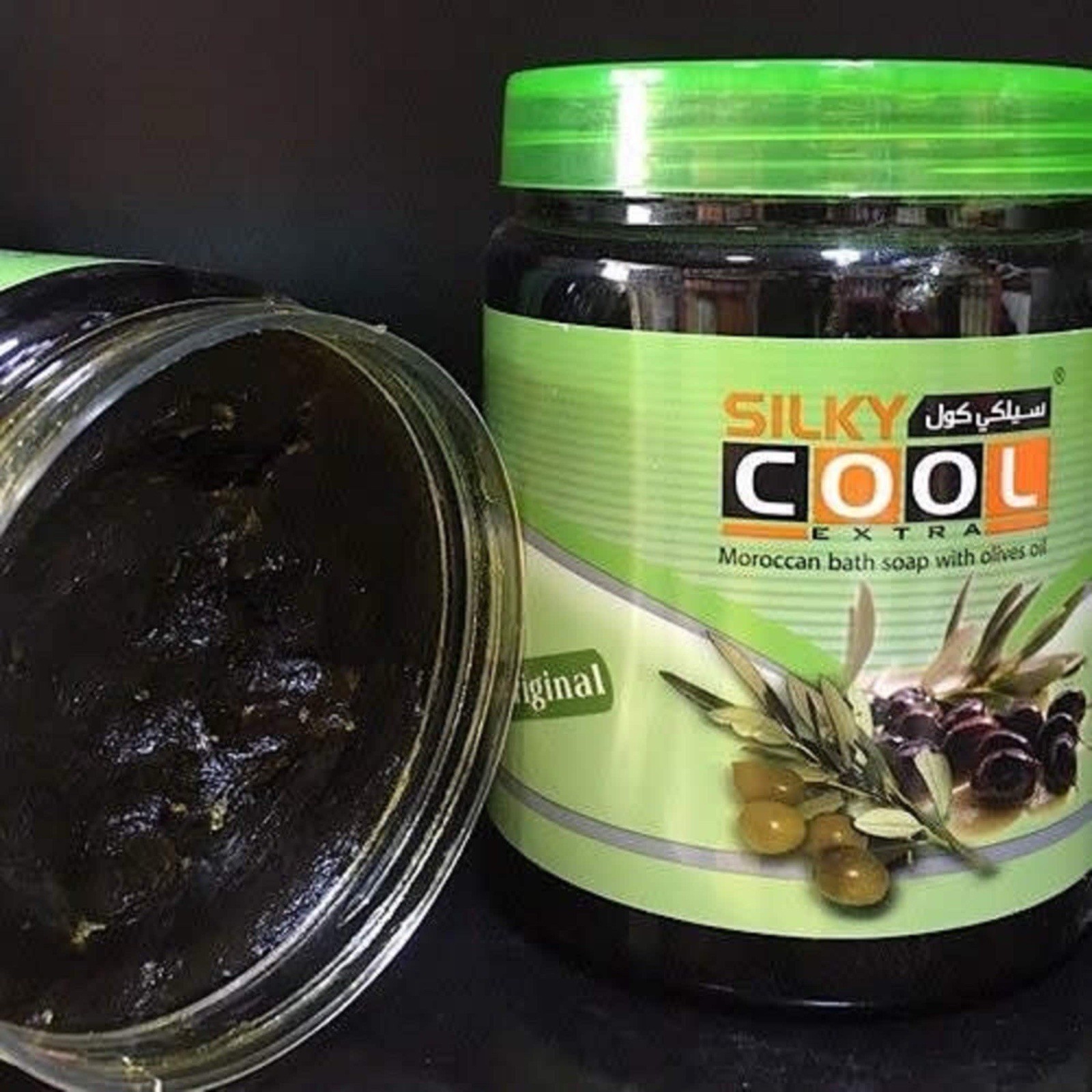 Silky Cool Moroccan Bath Soap With Olives Oil 500 ml.