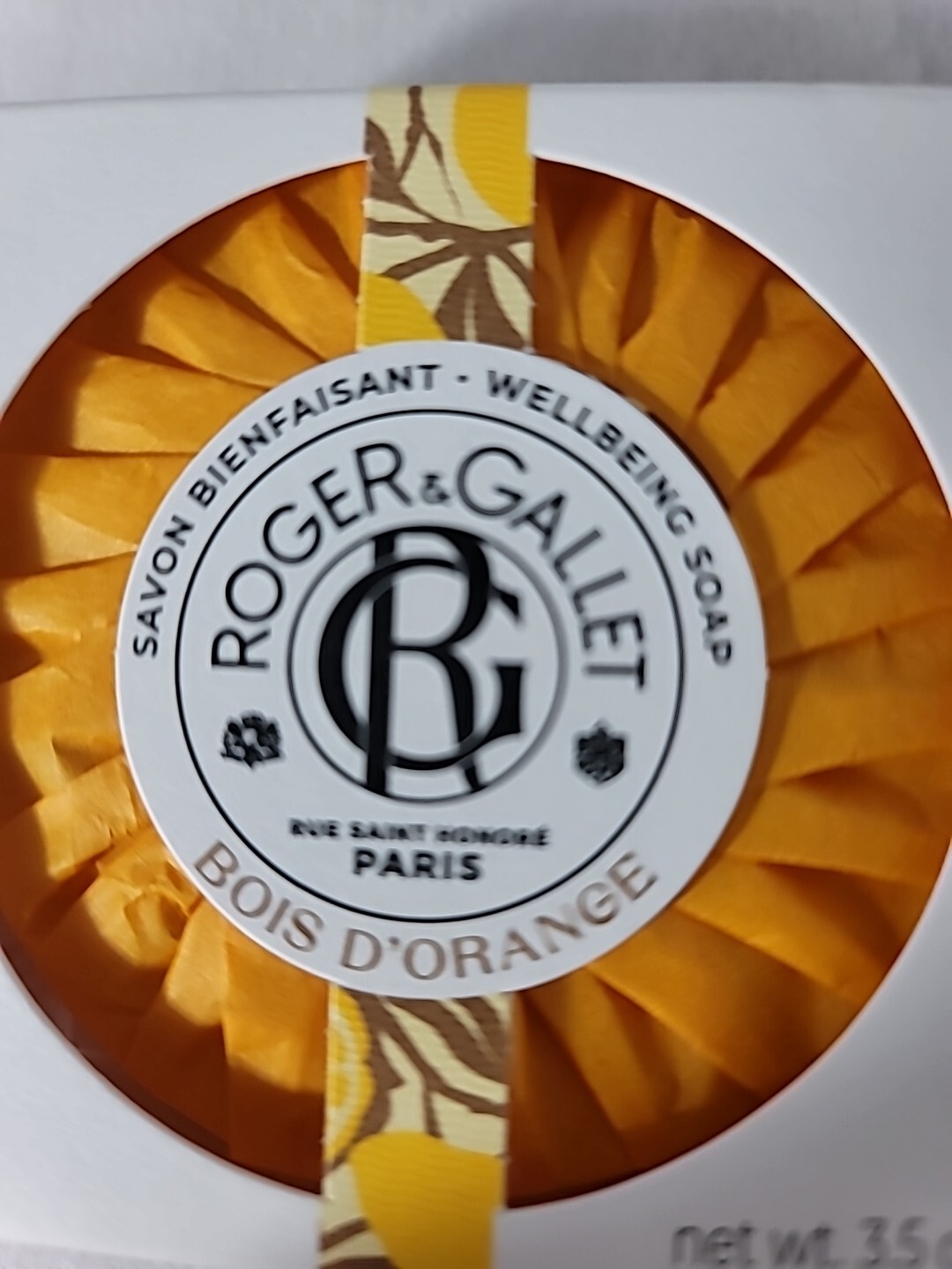 Roger&Gallet – Bois d’Orange Scented Soap 100gr (3.53oz) – NEW & FREE SHIPPING