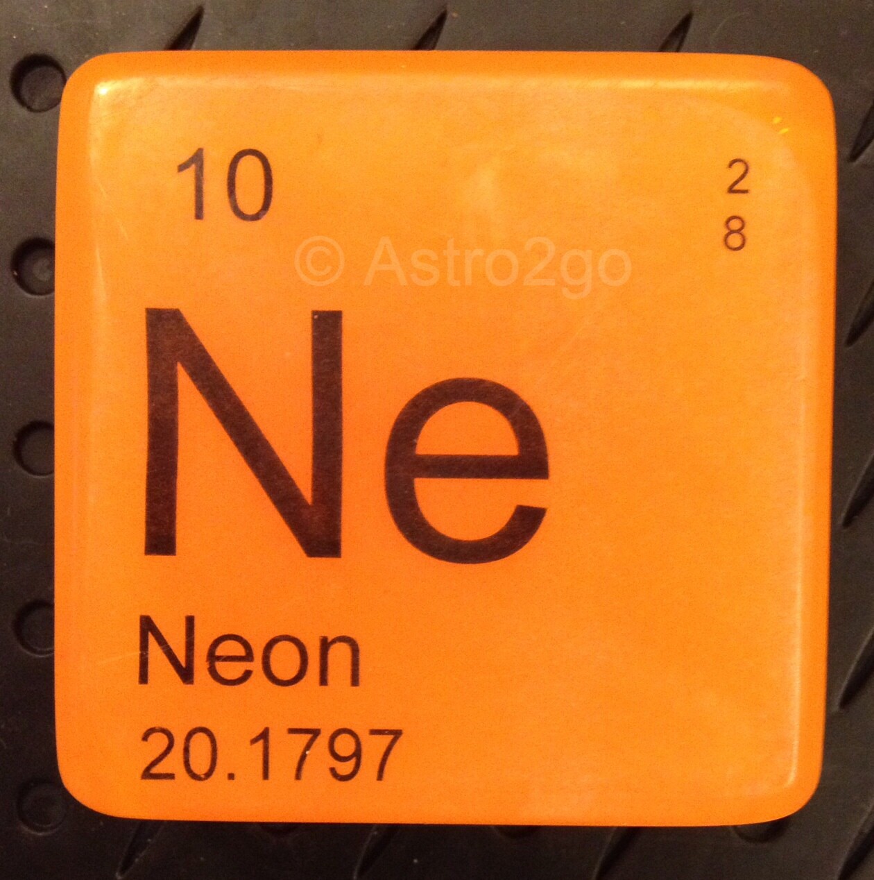 PERIODIC TABLE ELEMENT “Ne” NEON NOVELTY HAND BATH SOAP-4 oz JUST BUBBLY NEW!