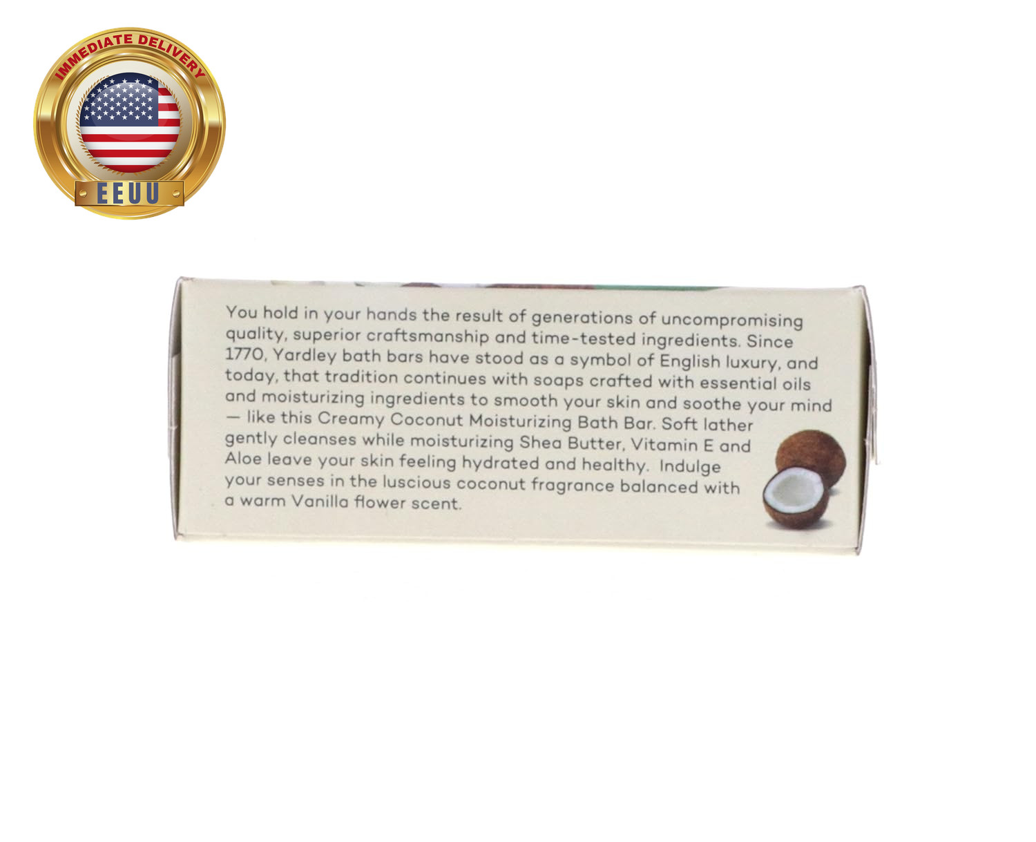 , Bar Soap Creamy Coconut, 4.25 Ounce ⭐️⭐️⭐️⭐️⭐️