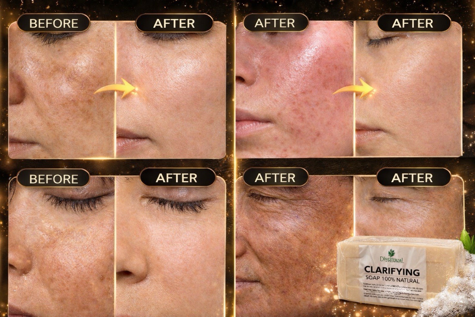 Clarifying Natural Soap for Dark Spots & Melasma – Skin Brightening Treatment