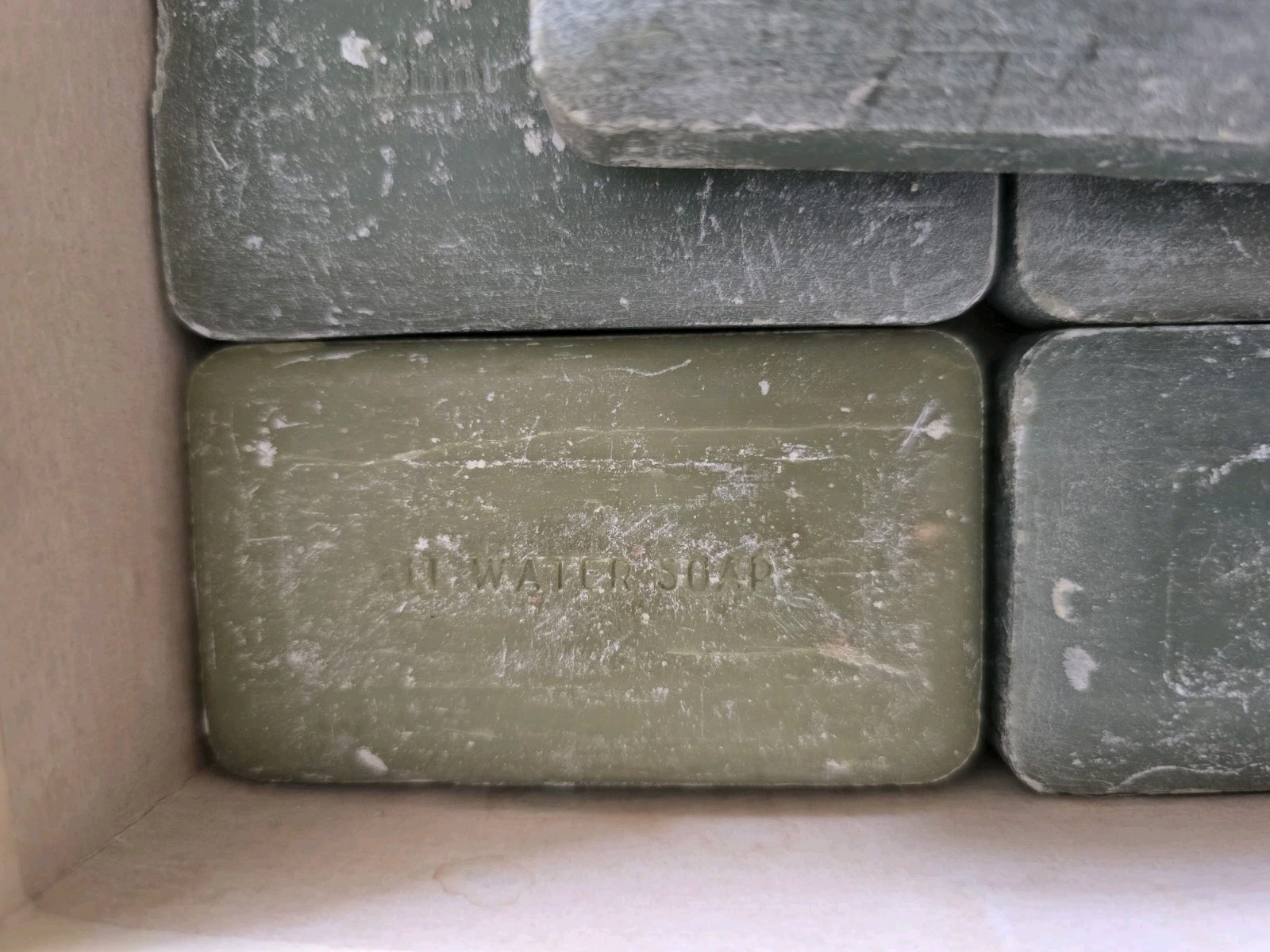 7 Vtg Flint & Kent Buffalo NY Bars Soap In Box Original Container All Water