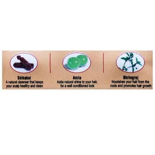 Godrej 3 in 1 Shikakai Amla Bhringraj Hair Soap 75 Gram-pack of 6 -free shipping