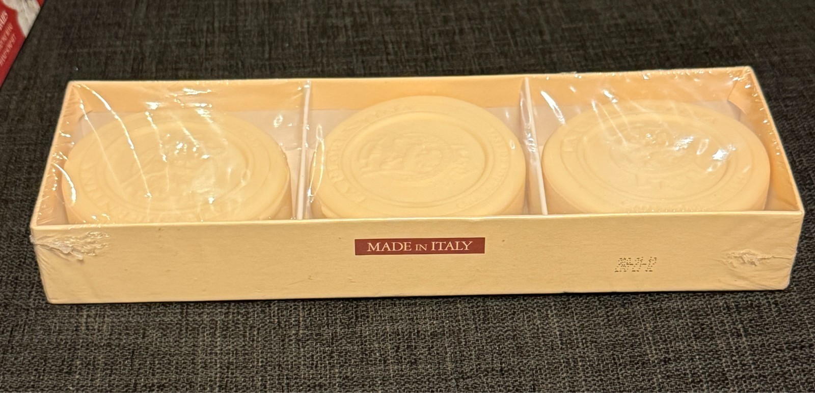 La Florentina Luxury Natural Pine & Berry Bar Soap Set -3x14oz Handmade In Italy