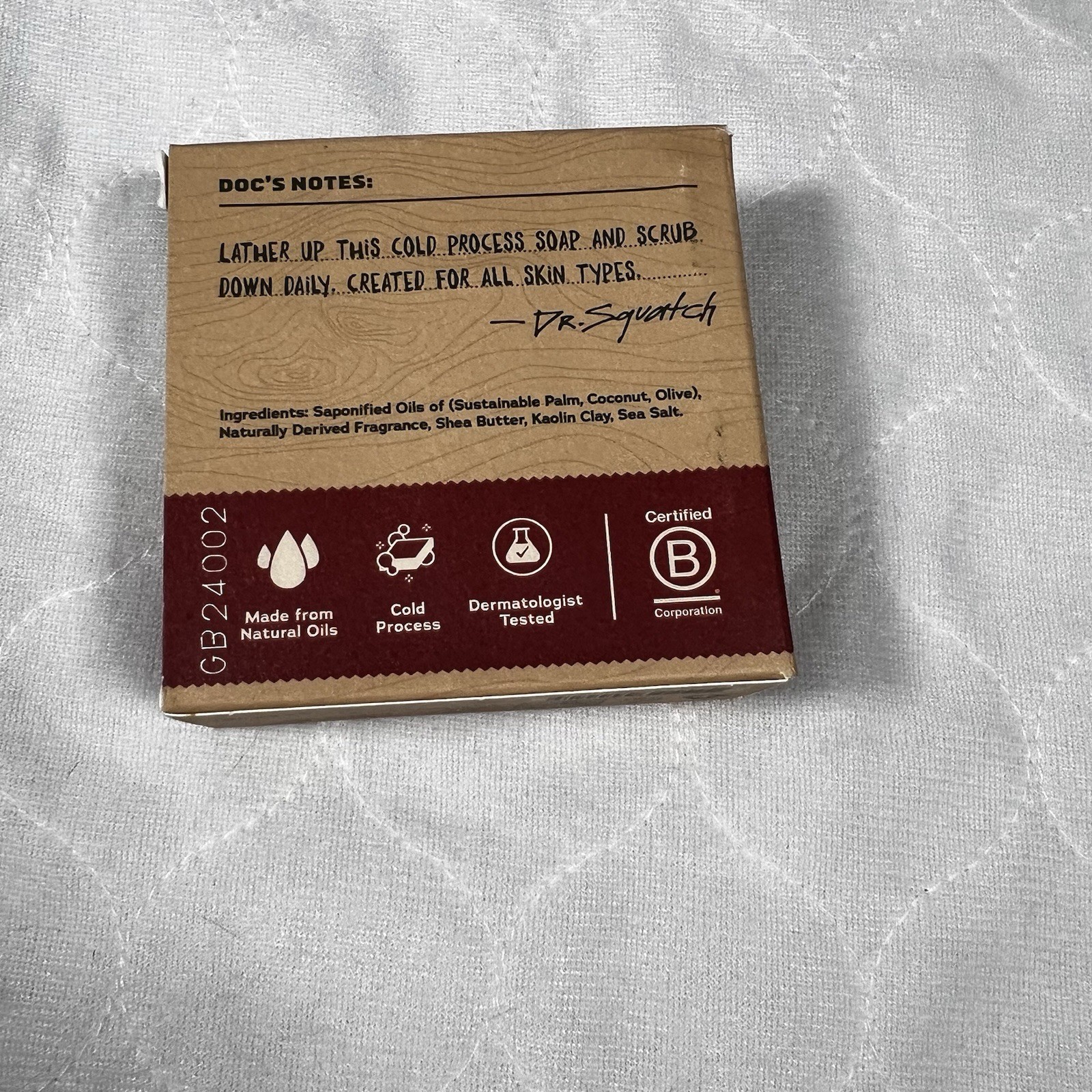Bay Rum Soap by Dr. Squatch – Men’s Naturally Fresh Scented Natural Bar Soap