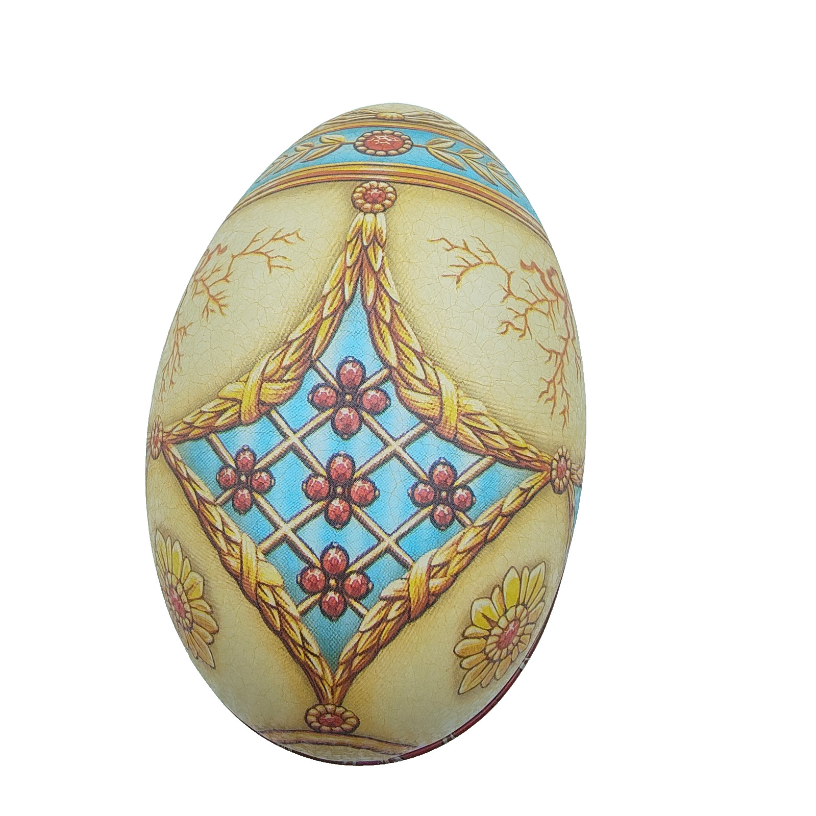 Bronnley Soap 100g 3.5 oz Blue Poppy Replica Faberge Imperial Egg Inspired Tin