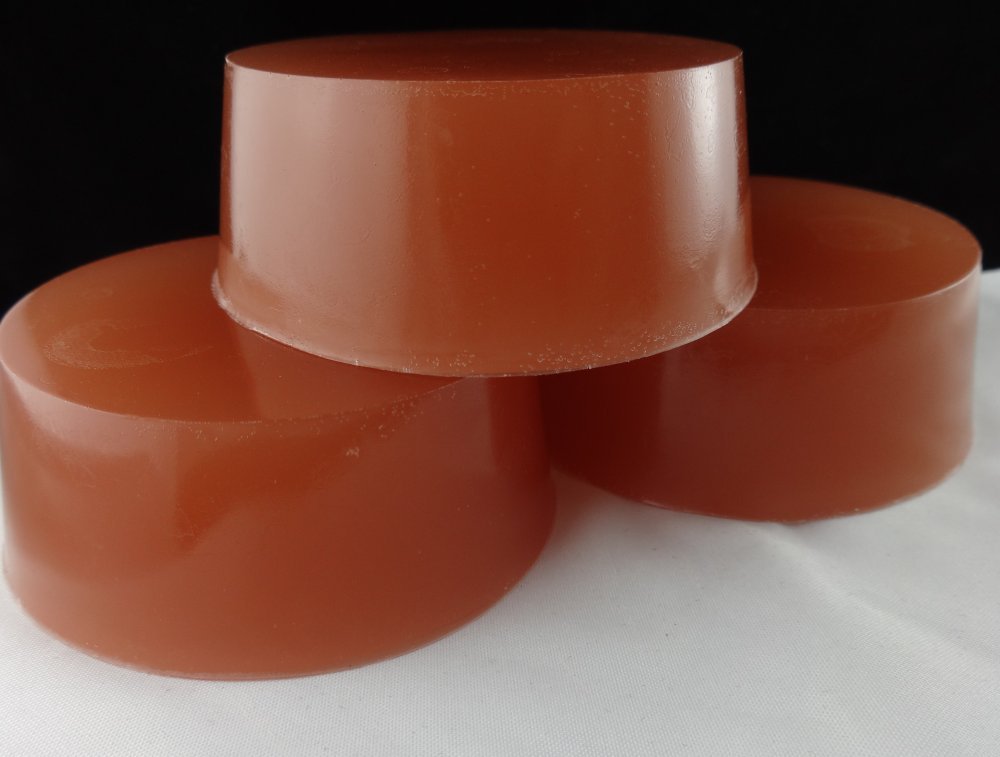 BIGFOOT Men’s Glycerin Soap Oakmoss Sandalwood Cedarwood, Beard Puck Shave Bar