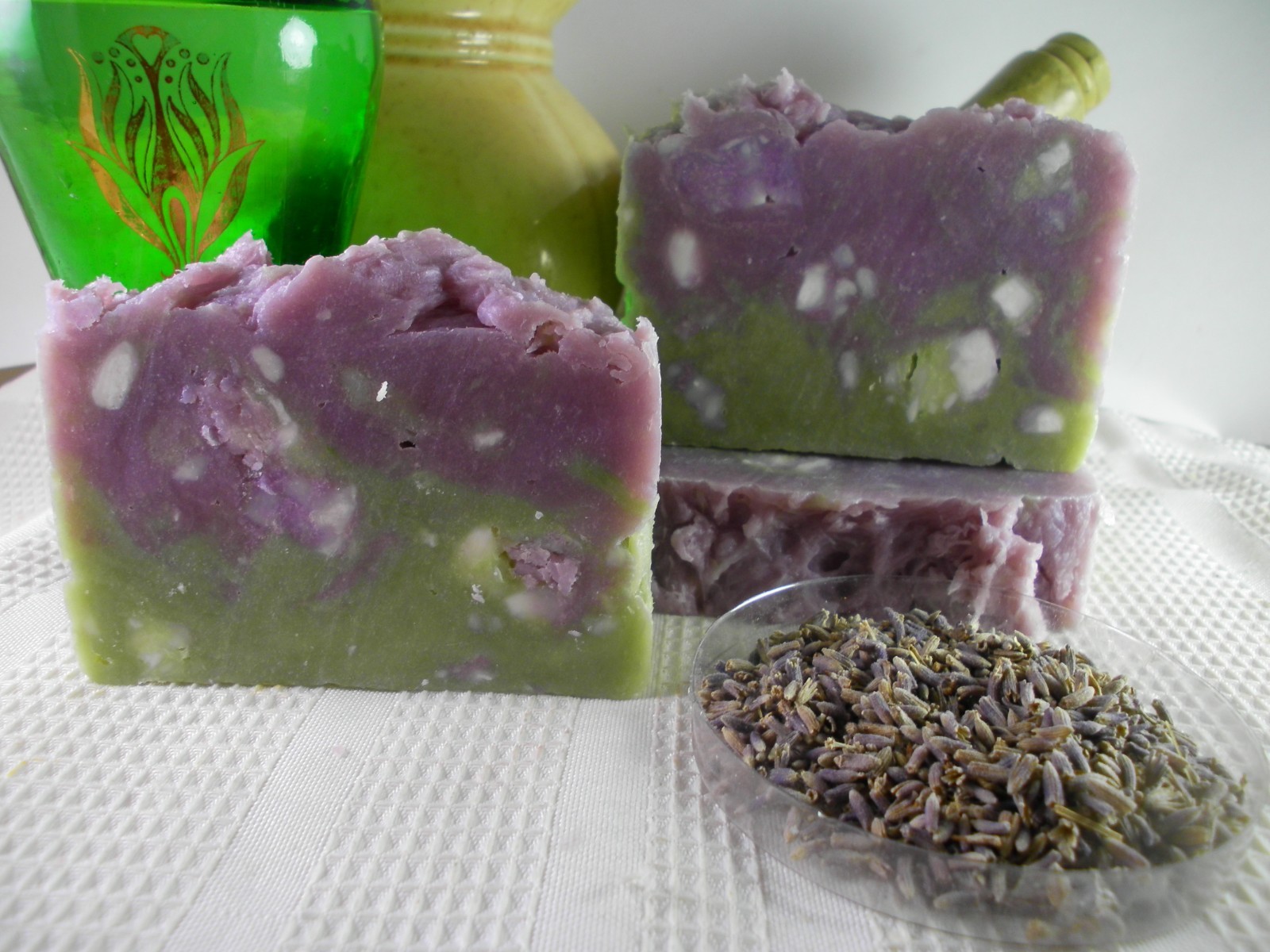 Herbal Goat Milk Soaps, Essentials and Herbs, Handmade