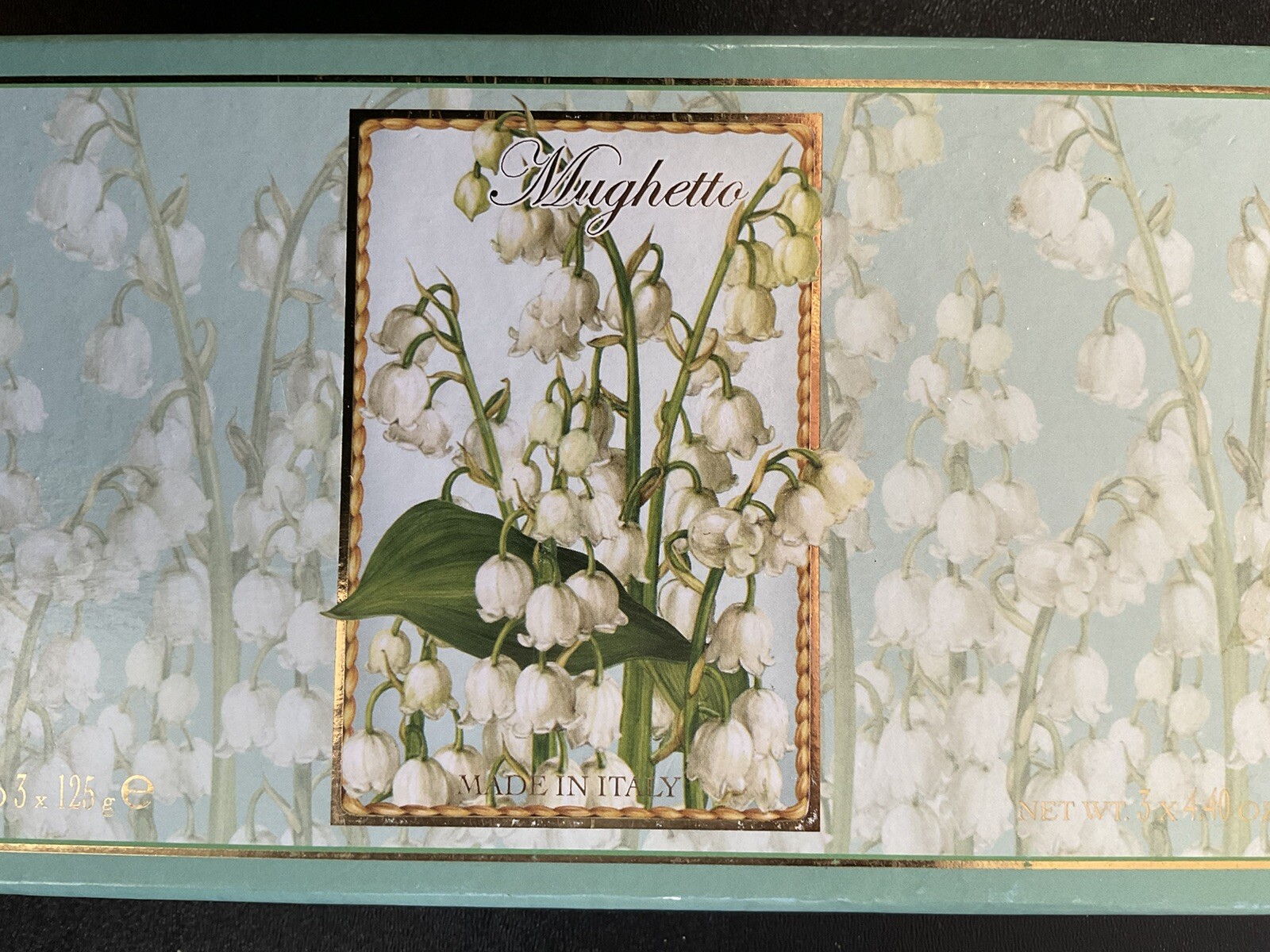Mughetto Saponificio Artigianale Fiorentino Lily of the Valley Soaps Italy x 3