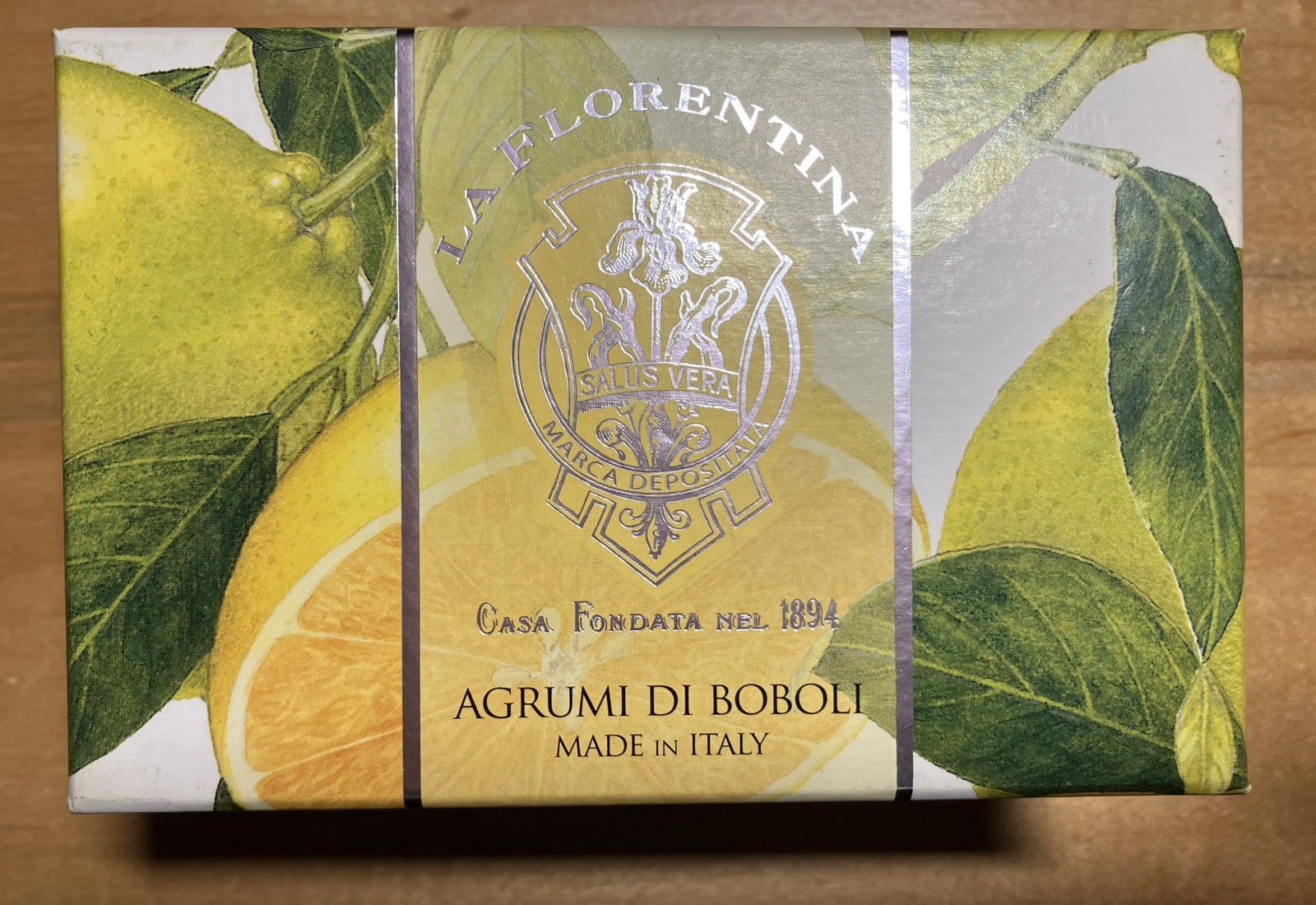 LA FLORENTINA AGRUMI DI BOBOLI Large Bath Soap 🧼 10.5 OZ Made in Italy 🇮🇹