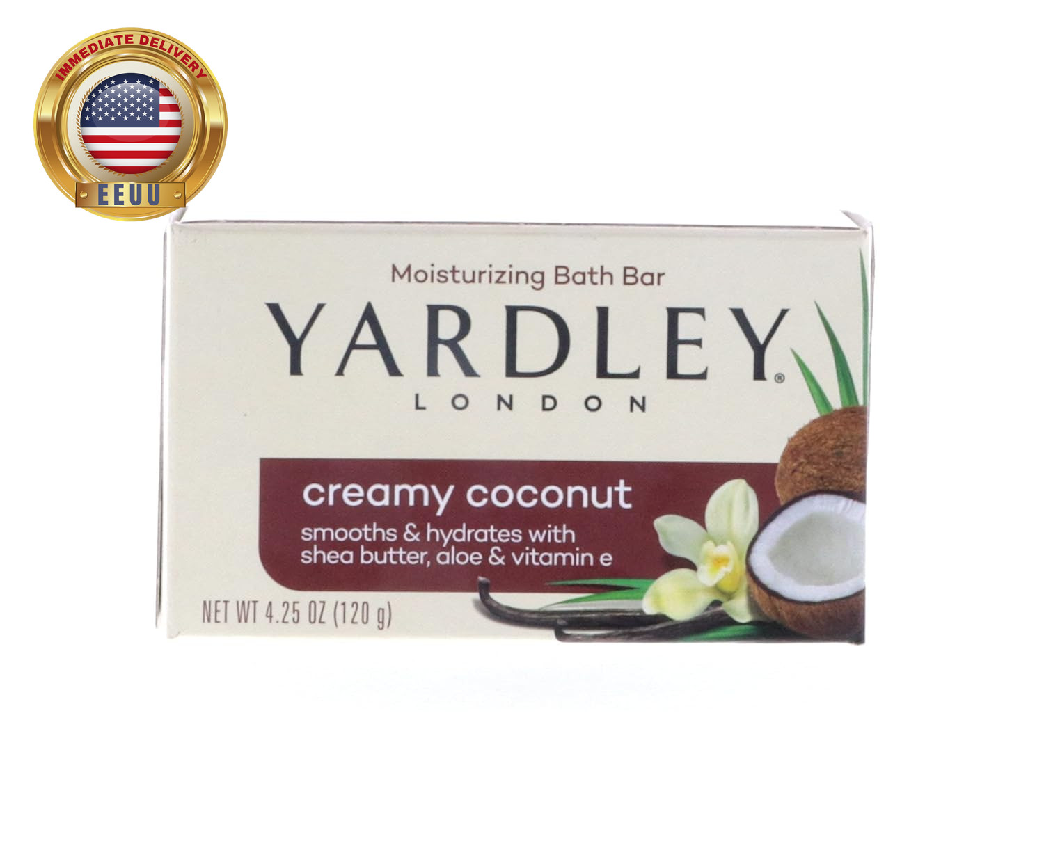 , Bar Soap Creamy Coconut, 4.25 Ounce ⭐️⭐️⭐️⭐️⭐️