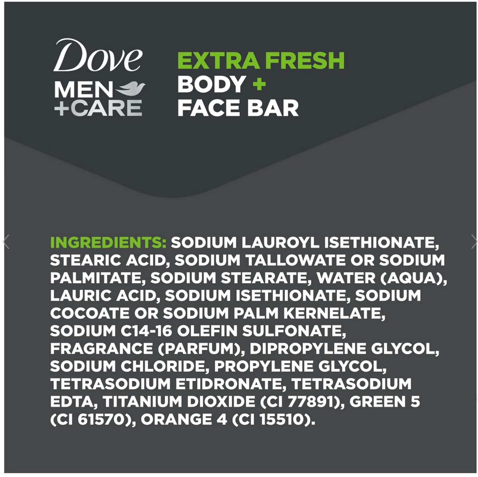 Dove Men+Care Body And Face Bar Soap, Extra Fresh, 3.75 oz, 14 ct Great Price