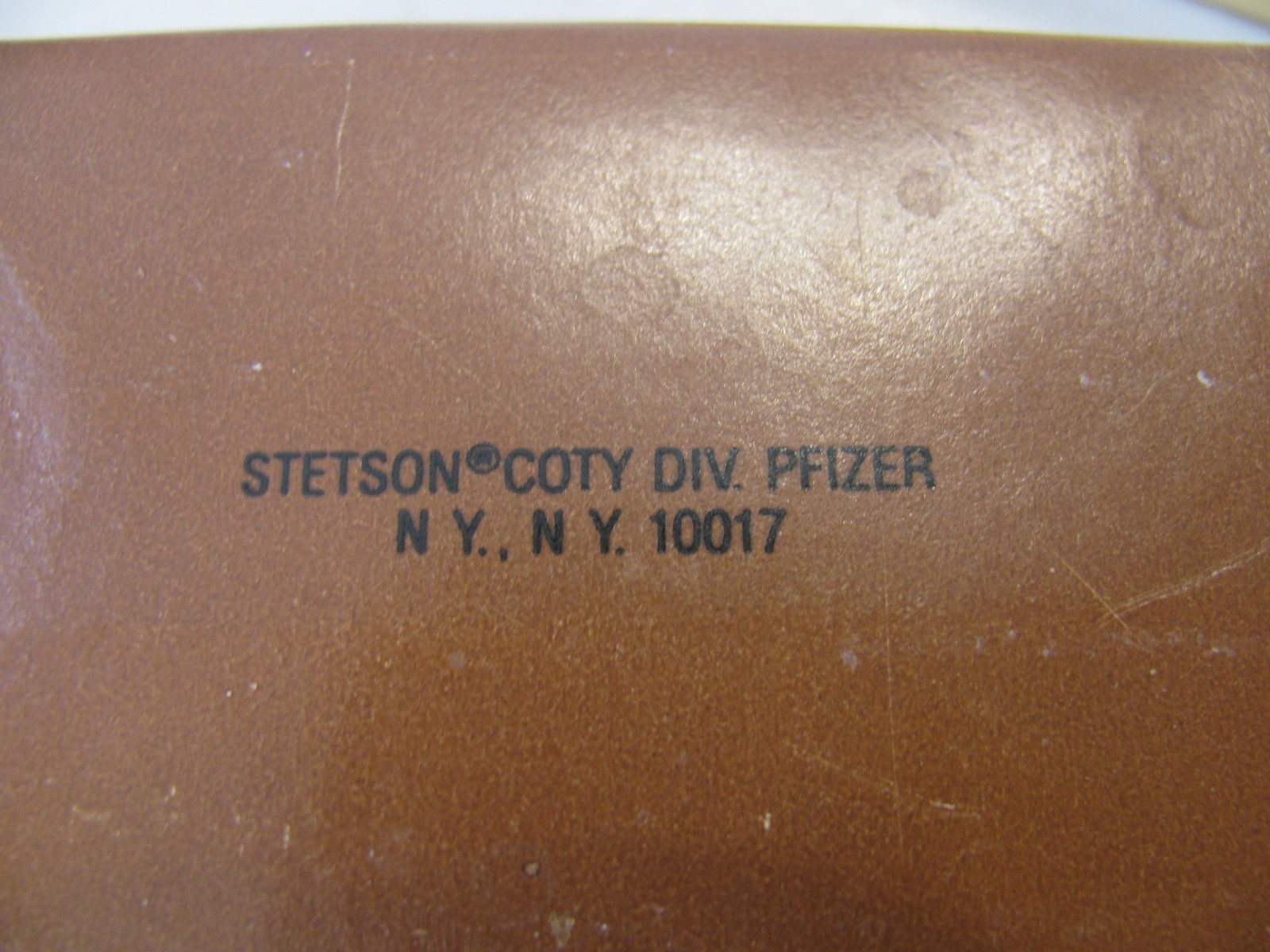 Vintage Stetson by Coty Men’s Deodorant Bath Soap Bar 3.5 Oz Mens W/Travel Case