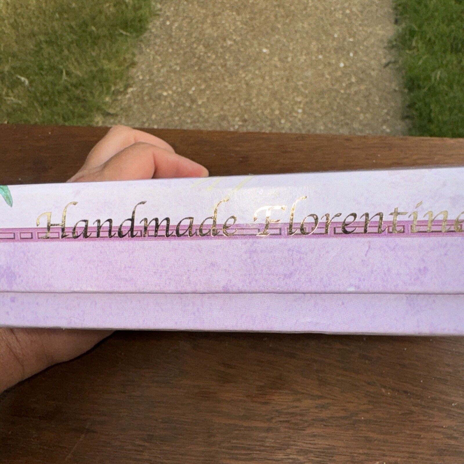 Tuscan Flower Lavender Scented Soap Artigianale Fiorentino Set Of 4