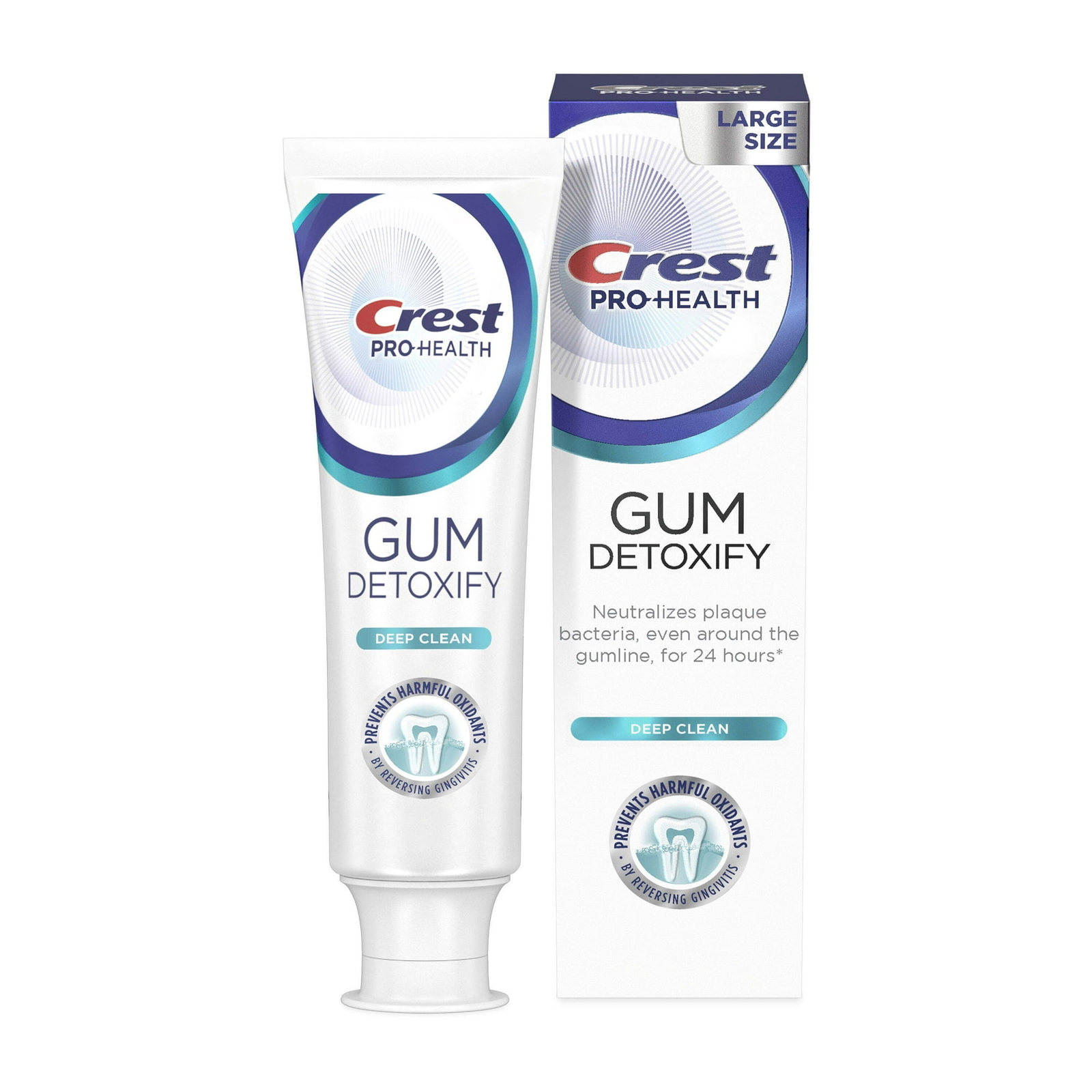 Crest Pro-Health Gum Detoxify Deep Clean Toothpaste 4.8 oz