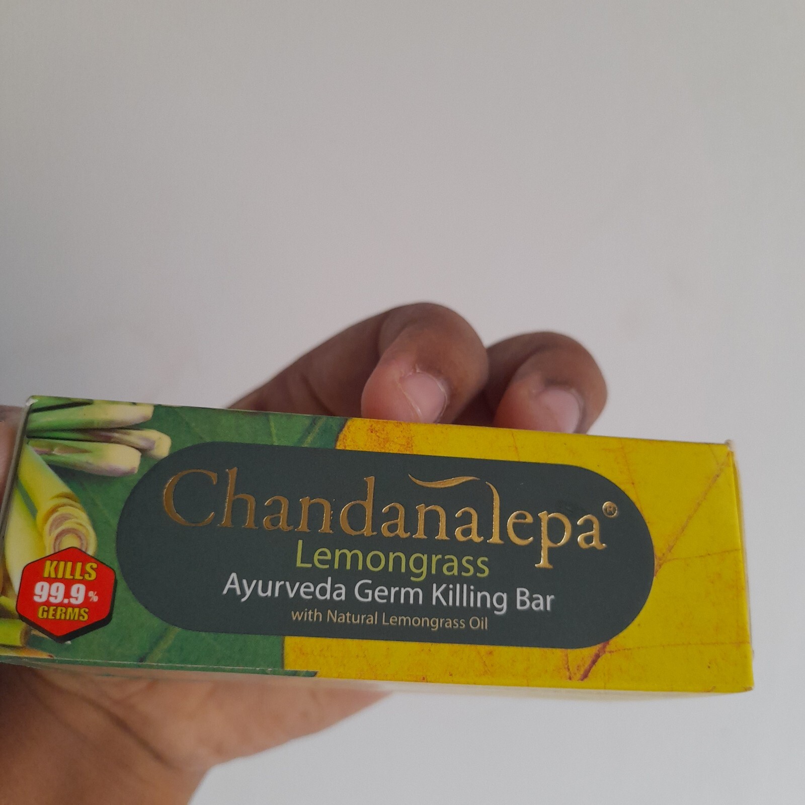 Chandanalepa Lemongrass Ayurveda Soap Ceylon Herbal Natural Herbal Healthy