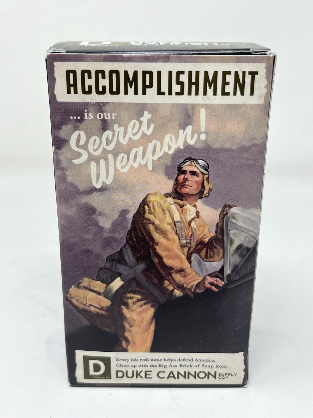 Duke Cannon Big Ass Brick Of Soap Smells Like Accomplishment 10 oz – NEW IN BOX
