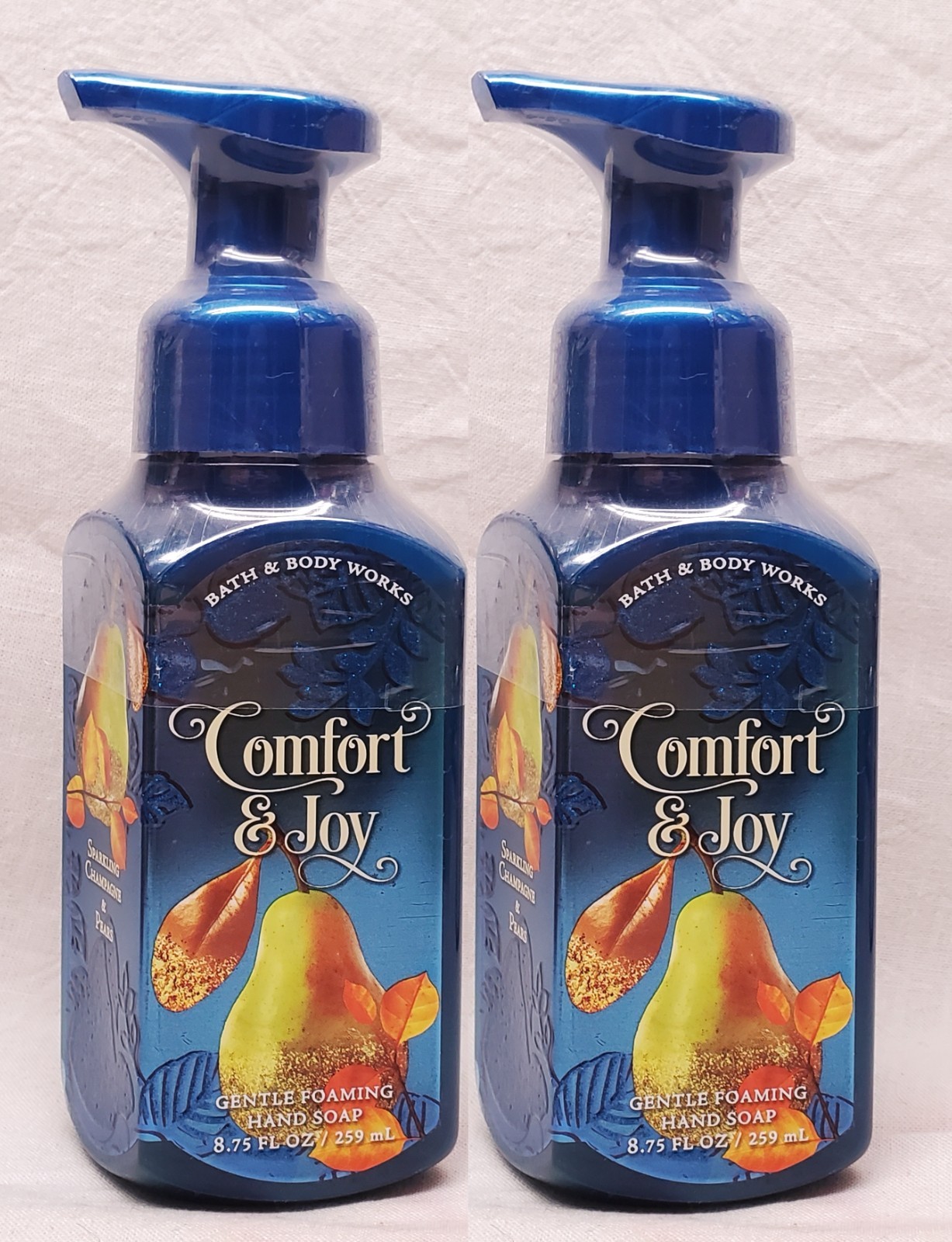 2 Bath & Body Works COMFORT & JOY Foaming Hand Soap
