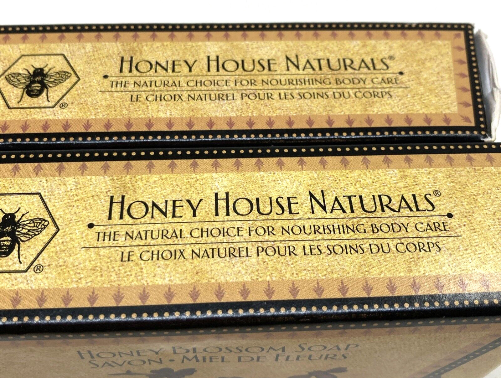 Honey House Naturals Honey Blossom Bath Size Soap Bar 6 Oz Citrus Set of 2