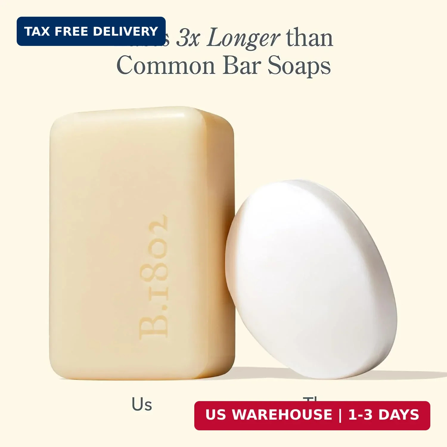 Beekman 1802 Goat Milk Soap – Moisturizing Hand & Body Soap Bar with Shea Butter