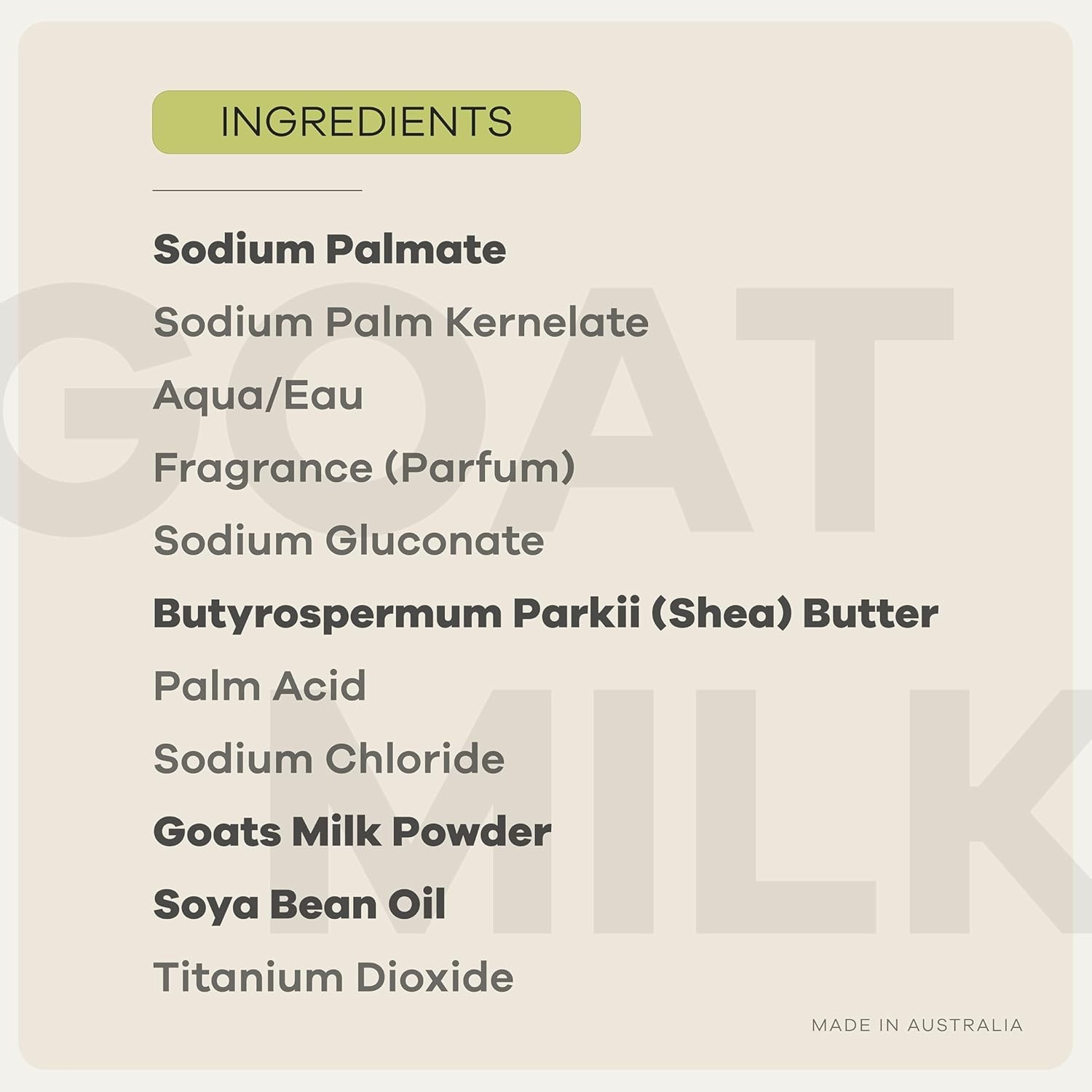 All-Natural Goat Milk & Shea Butter Body Soap 6.8oz – Perfect for Delicate Skin