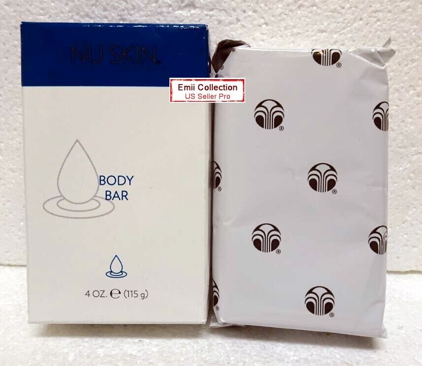 Nu Skin Nuskin Body Bar Soap Free Cleanser and Refill 5 Pack Box Bundle Sealed