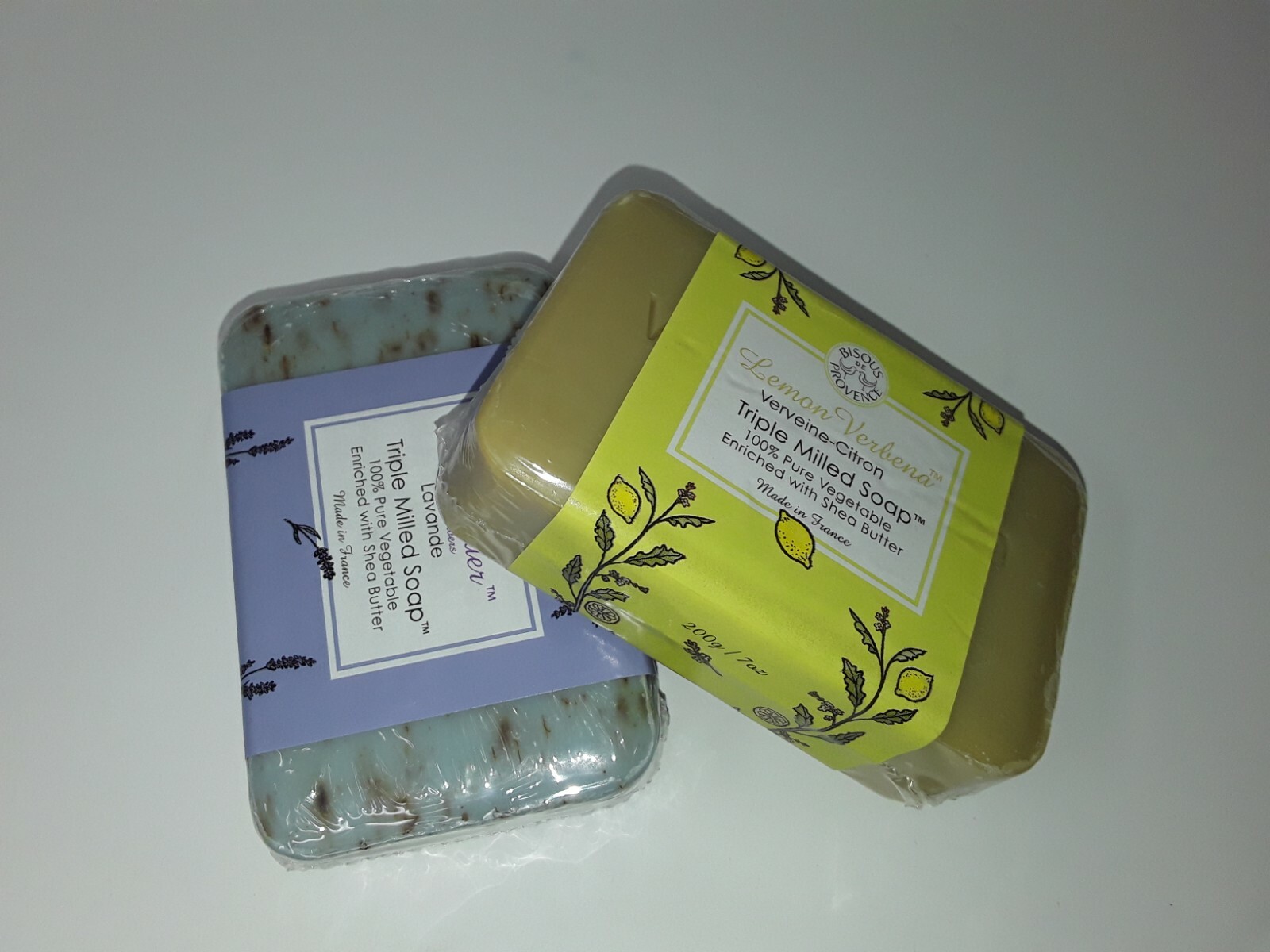 Trader Joes Lemon Verbena & Lavender Triple Milled Soap Pure Vegetable w Shea