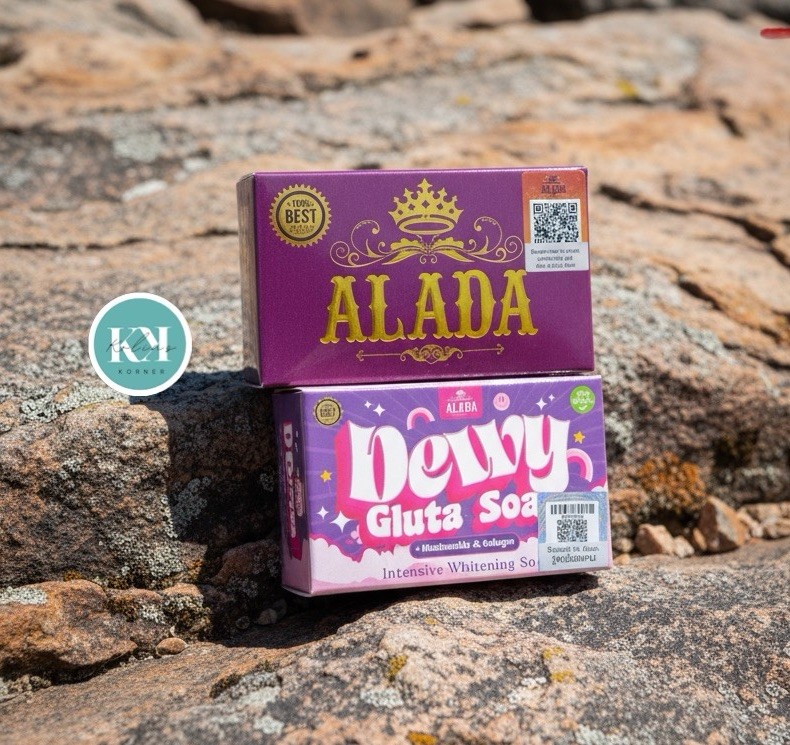 ALADA Whitening Soap Naturally Brightening Natural Extract Face Body 160G