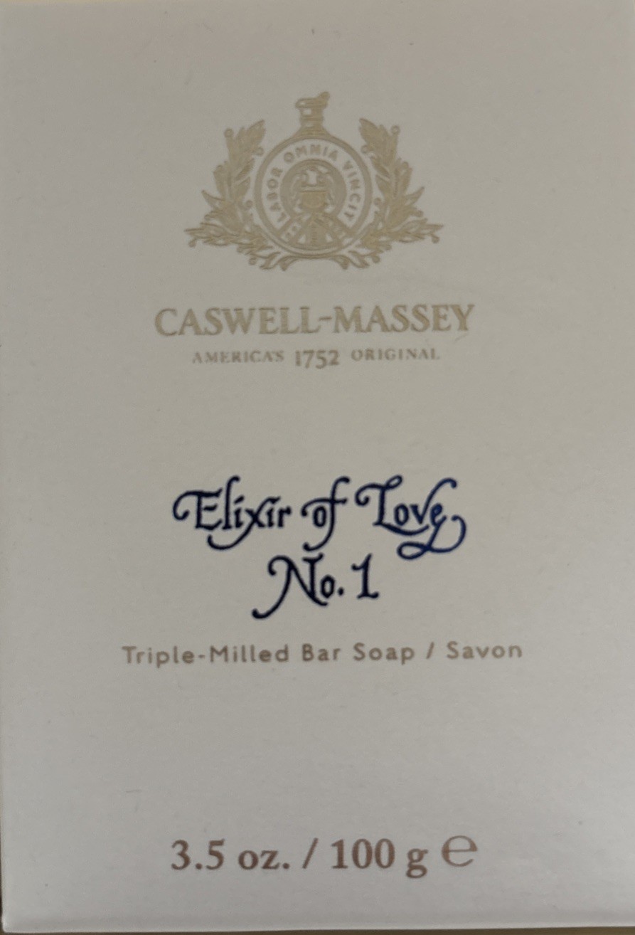 Caswell Massey Elixir of Love No. 1 Luxury Bath Soap 3 Bars 3.5 oz Each NEW