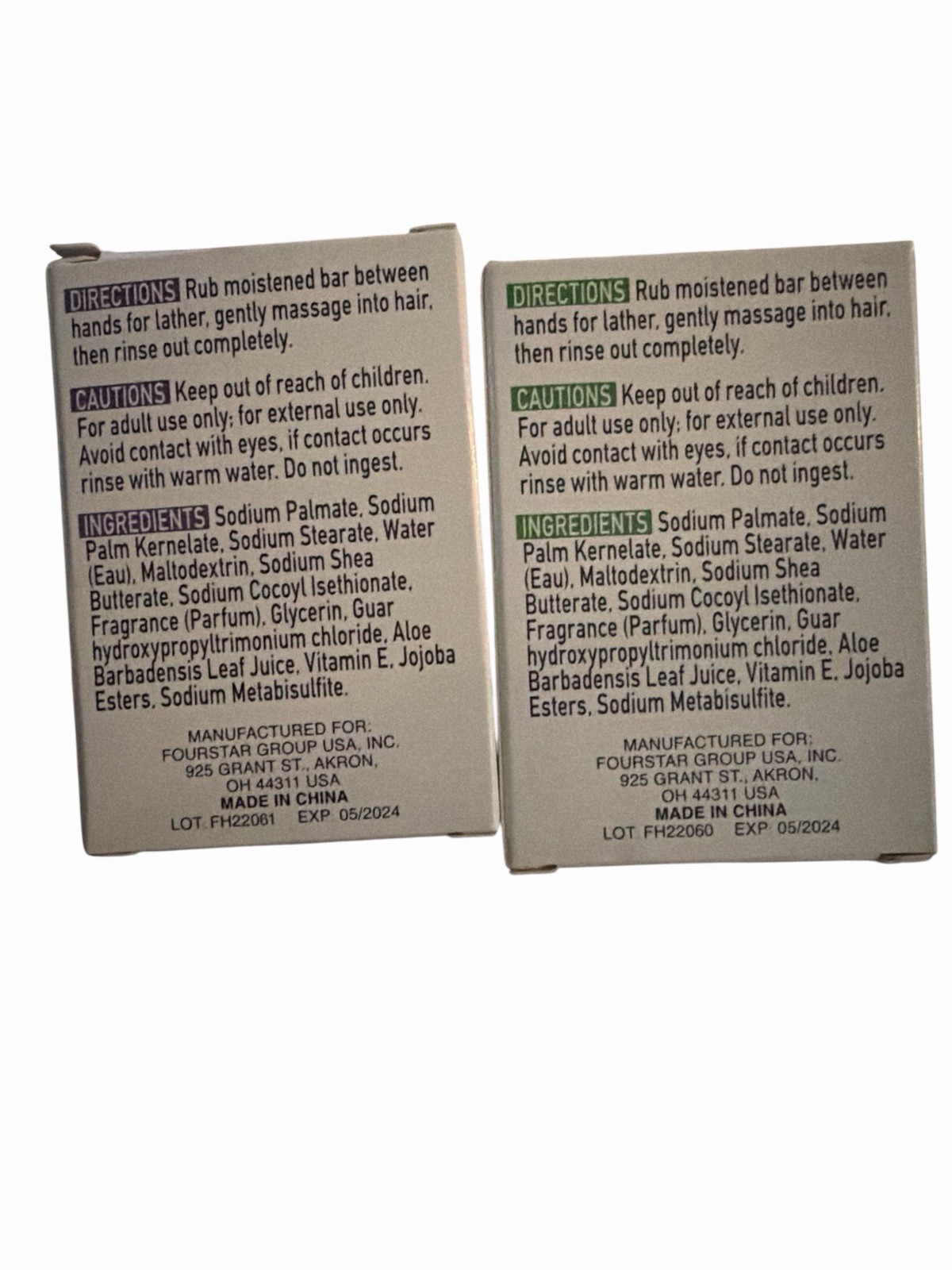 B-pure 2 In 1 Shampoo & Conditioner Bar 3oz Coconut & Lavender Bundle Eco Friend