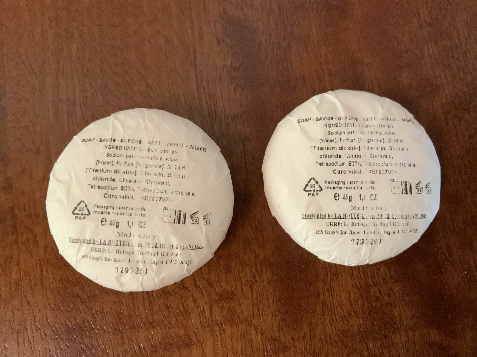 NEW Diptyque Hand Soap 34 Saint Germain 45g 1.6oz Lot of 2