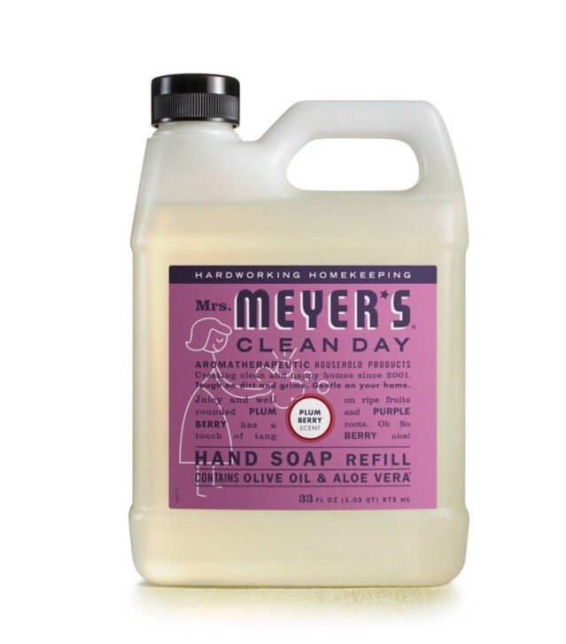 Mrs. Meyer’s Plum Berry Clean Day Hand Soap Refill 33 oz.