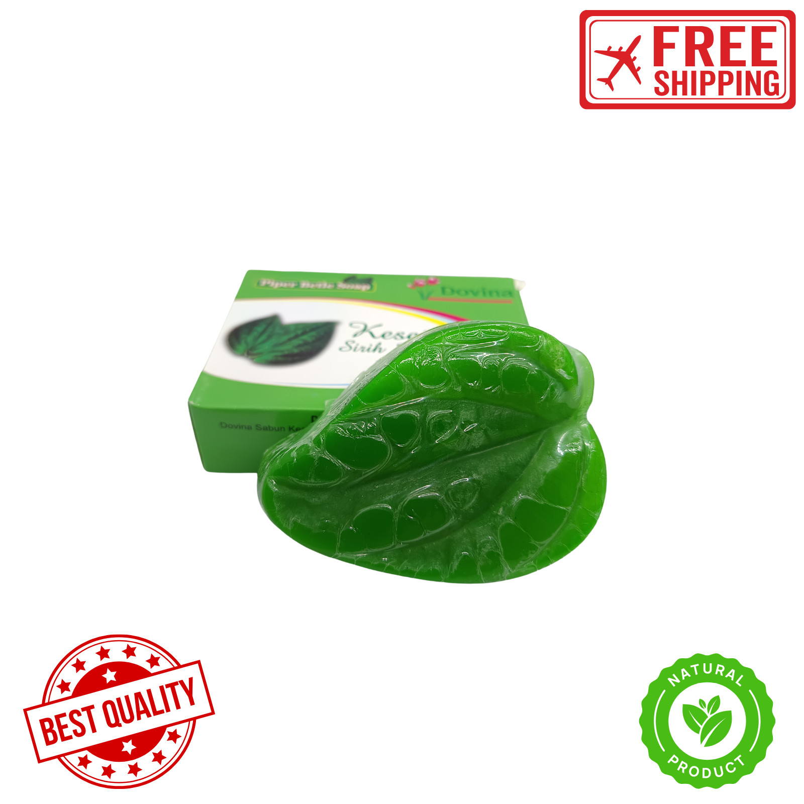 Traditional Betel Leaf Cleansing Soap Bar 80g Natural Feminine Wash
