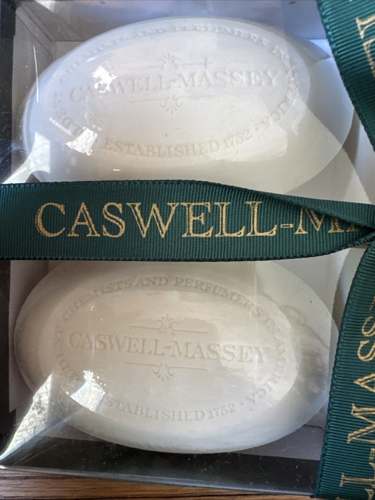 Caswell Massey Centuries Almond Triple-milled Soap Set 4 Pack 2.8 Oz Each New