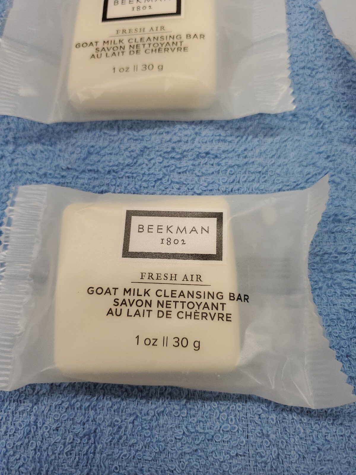 12 PACK BEEKMAN 1802 FRESH AIR GOAT MILK CLEANSING BAR 1 oz Free-parabens