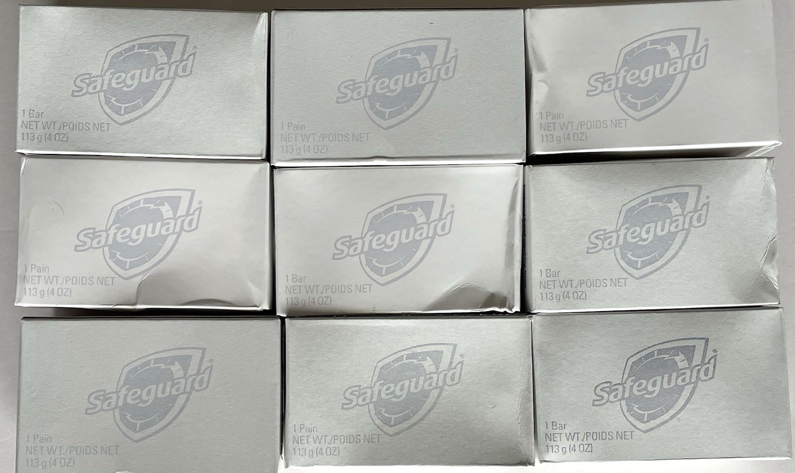 Safeguard Bar Soaps 4 oz Bars Fragrance Scented P & G Lot of 9