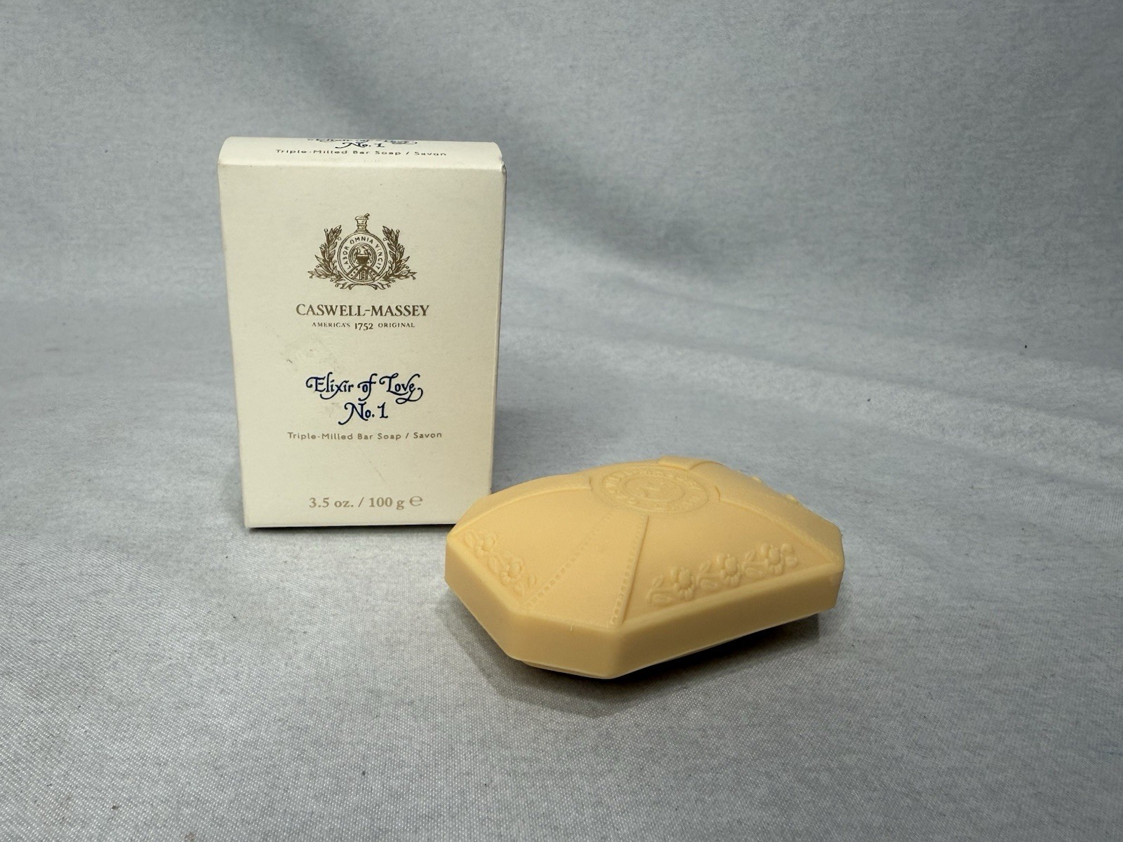 Caswell Massey Elixir Of Love No 1 Triple Milled Bar Soap 3.5 oz
