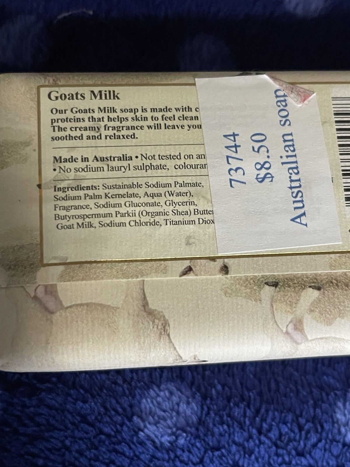 Wavertree & London Australia Goats Milk & Poppy French Triple Milled Soaps 7 oz