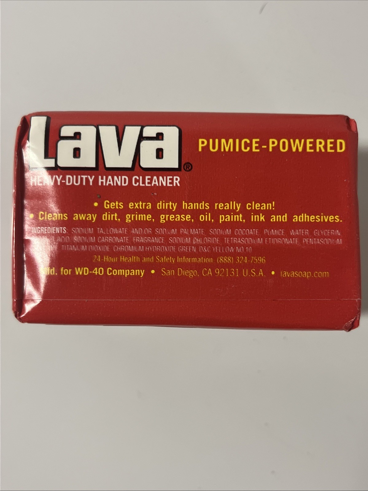 10-Pack Lava Soap 5.75 oz. Bar Heavy Duty Pumice Powered Hand Cleaner WD40 10185