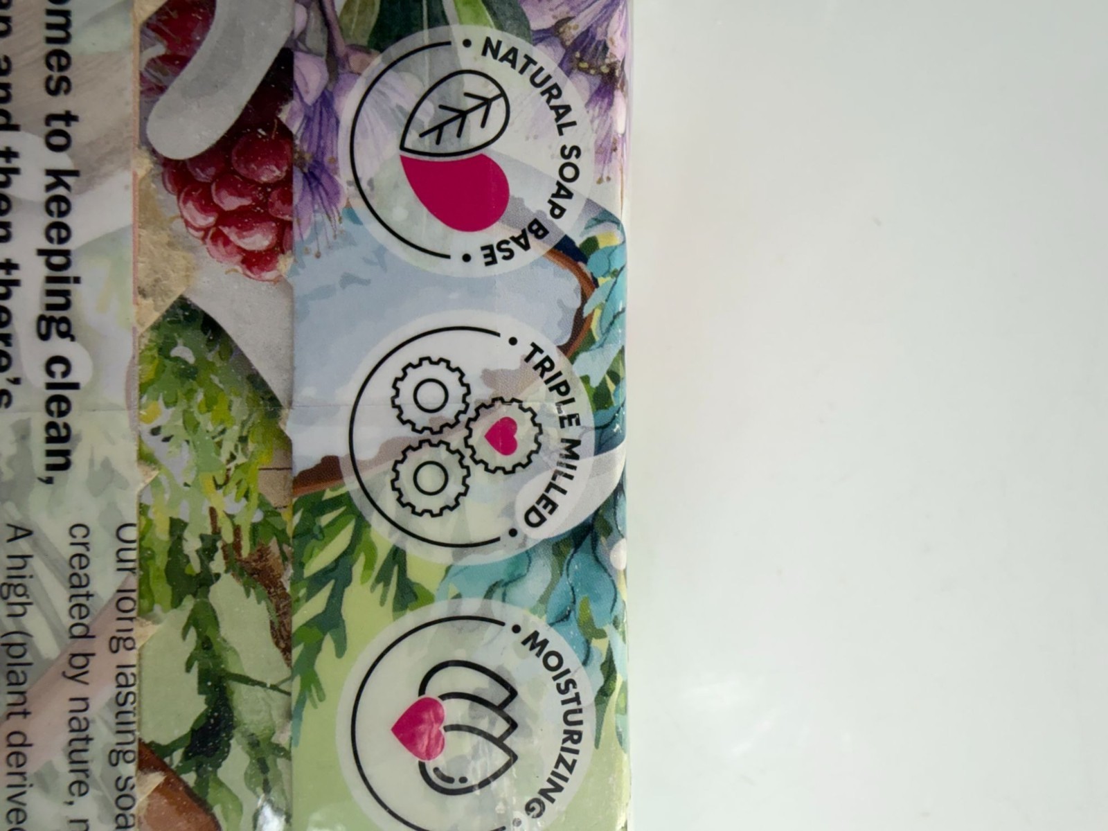 Botanical Australian Soap Gift Set 7 Bars Natural Soap Collection Lemongrass Goa