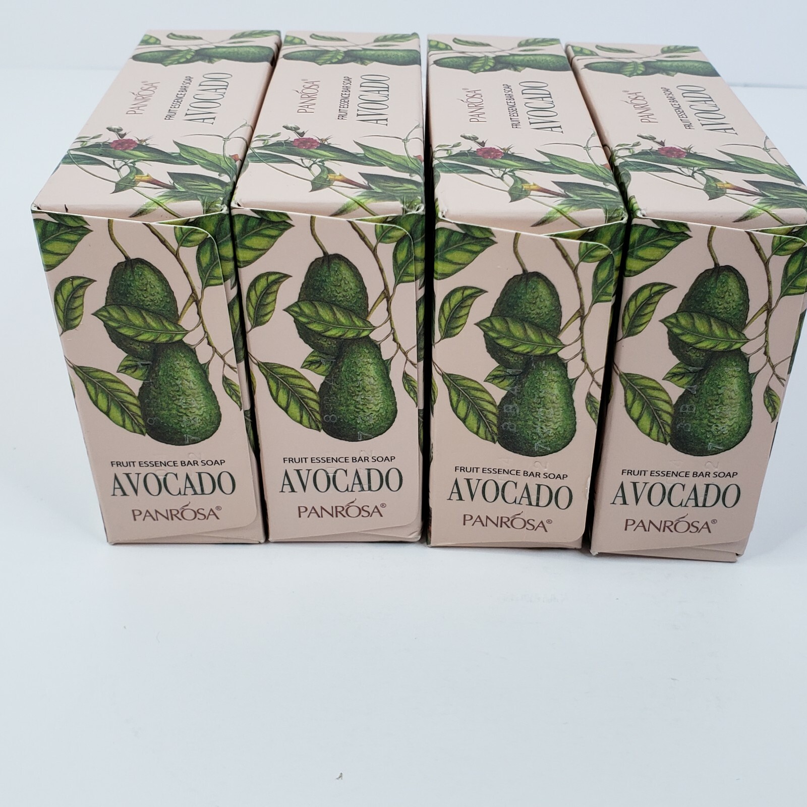 Panrosa Fruit Essence Avocado Soap Gentle Scent 3.5 Oz Lot Of 4