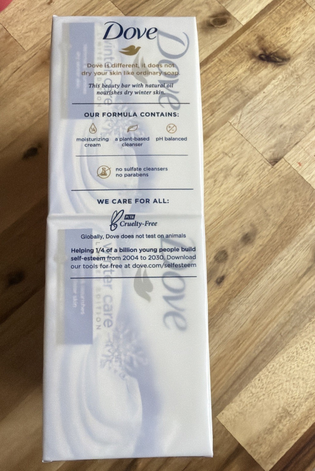 8 Dove Winter Care Limited Edition Moisturizing Cream Bar Soaps 3.75 Oz NEW