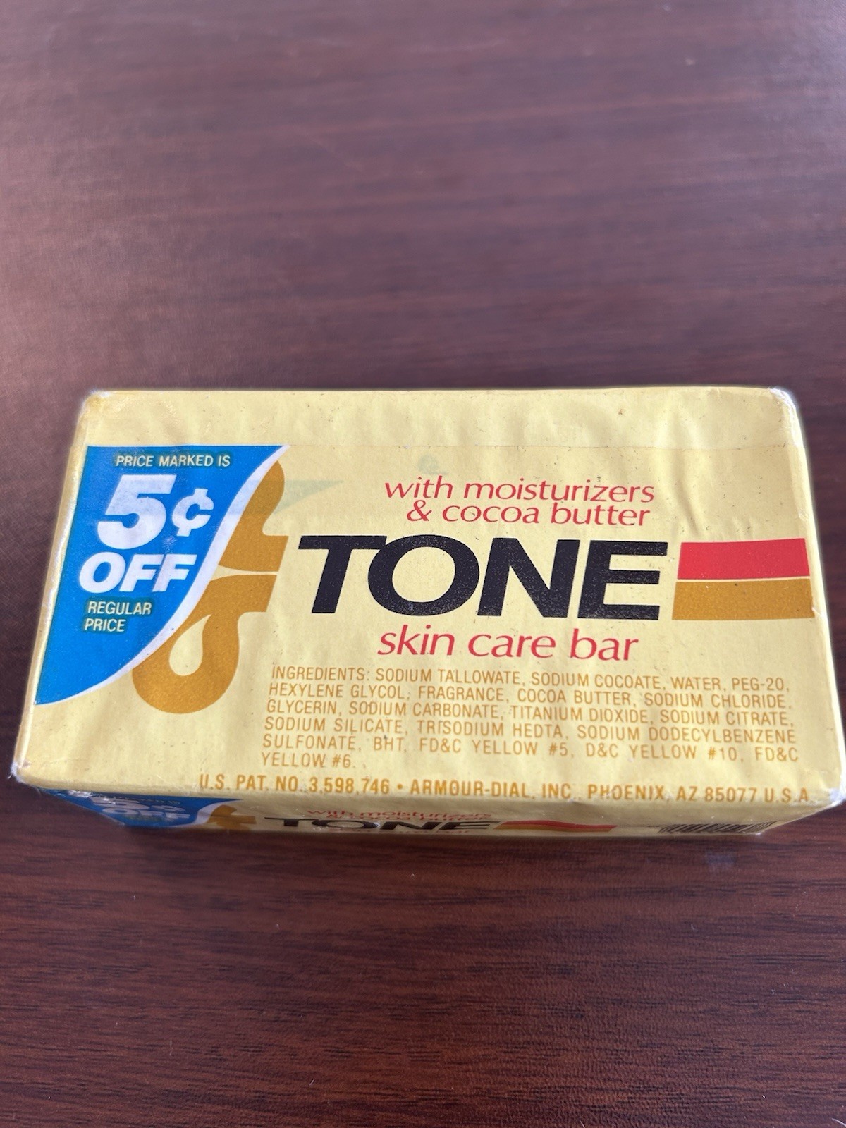 Vintage NWT Tone Skin Care Bar 3.5 Oz Bar