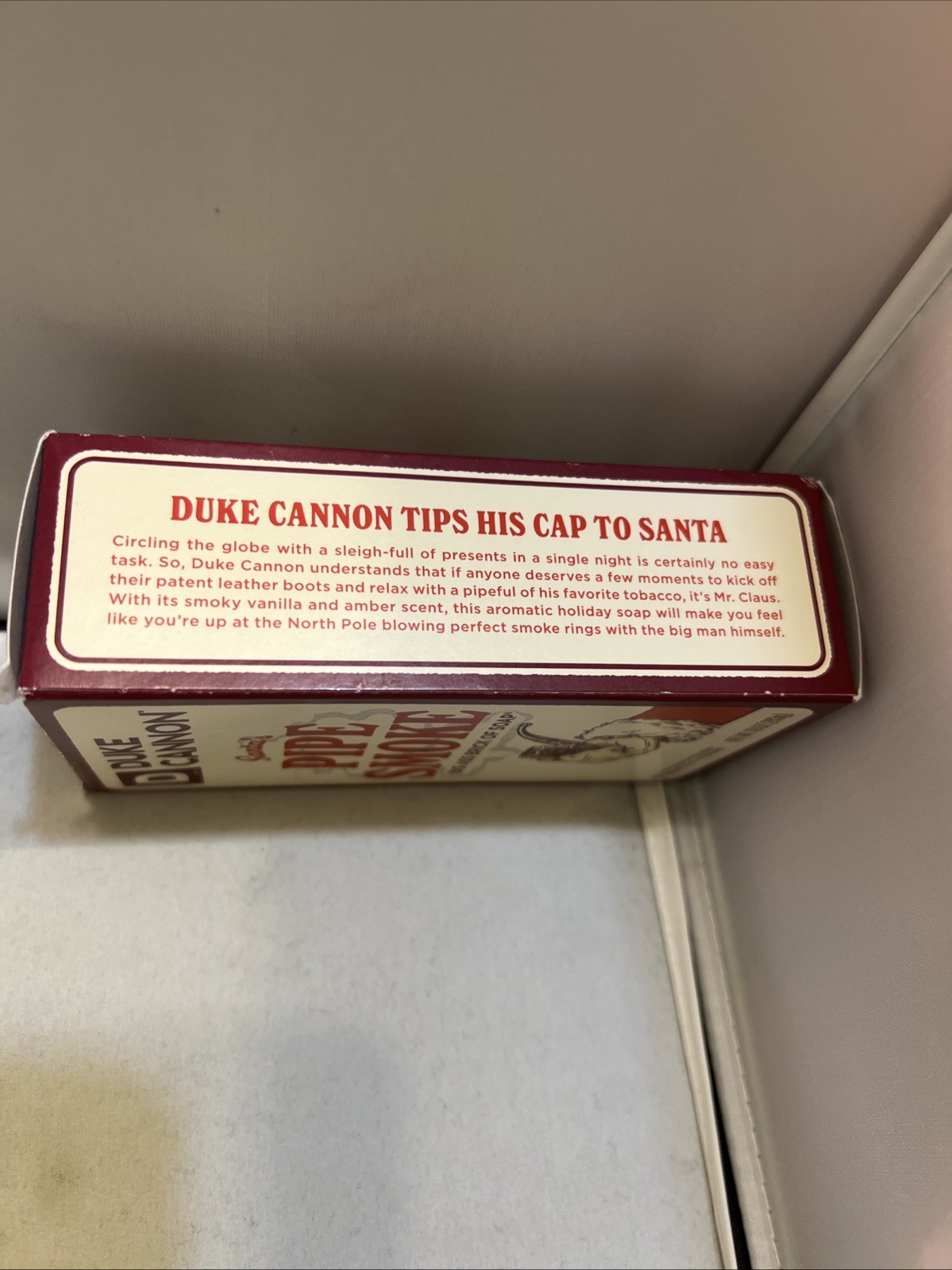 Duke Cannon Big Ass Brick of Soap Santas Pipe Smoke New