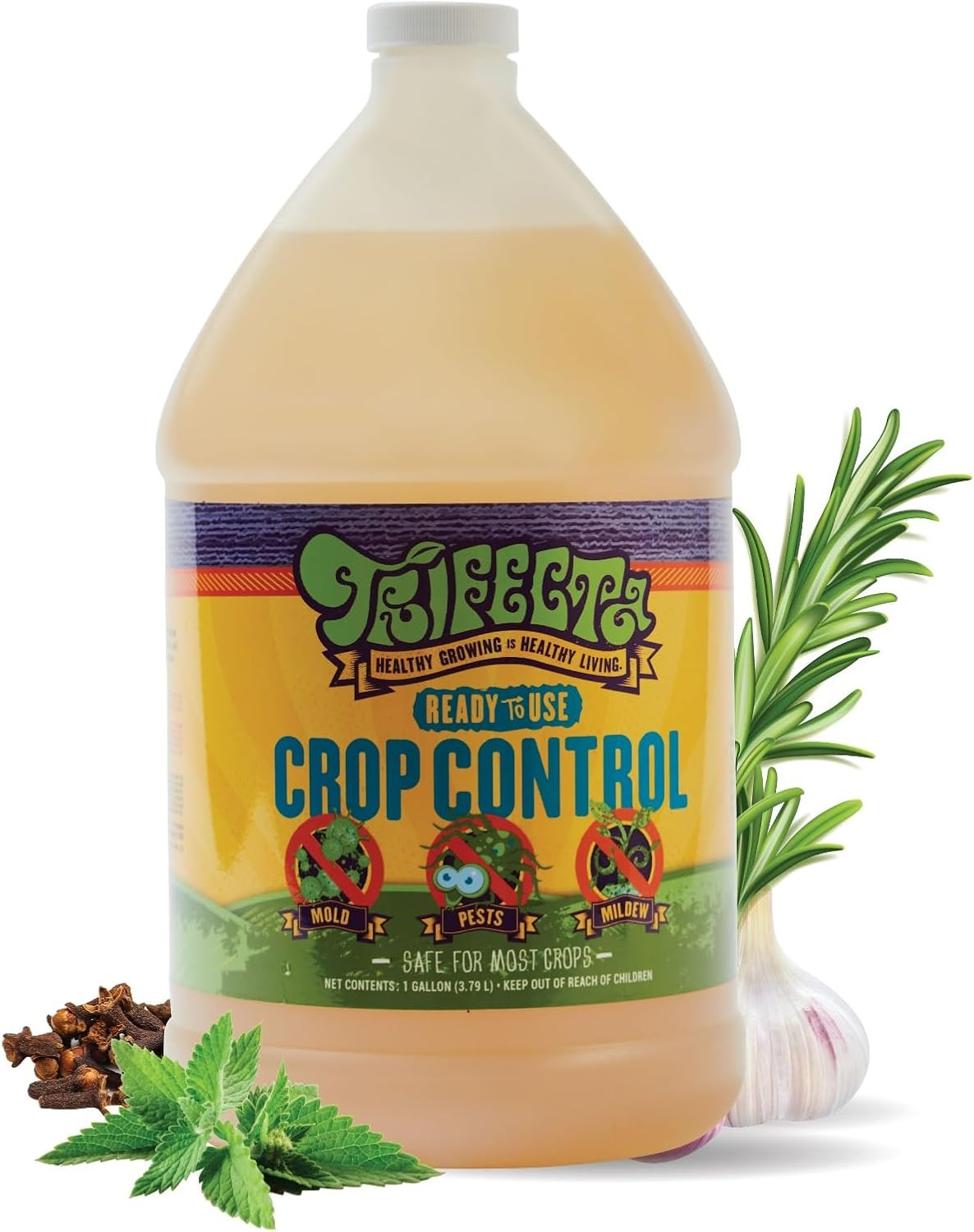 Crop Control Insecticidal Soap for Plants | All Natural Fungicide for Plants | S